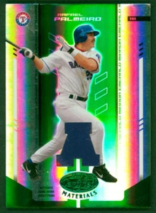 2004 Leaf Certified Materials Mirror Emerald RAFAEL PALMEIRO Patch Rare SP #1/5 - Picture 1 of 2
