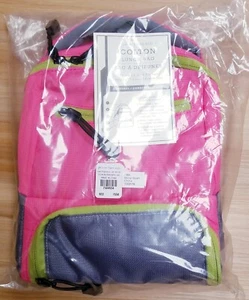 New Pottery Barn Kids Colton Insulated Lunch Bag Box, Pink, Gray, Lime Green - Picture 1 of 3