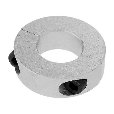 Aluminium Clamp 20mm X 40mm Diameter Split Collar Lock Limit Ring Fixing Shaft • 11.22£