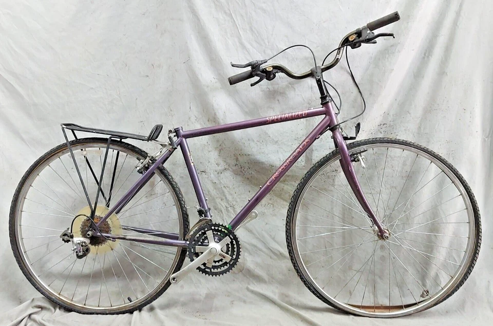 1994 Specialized Crossroads City Hybrid Bike Large 18" Tange Chromoly Ships USA! - Image 1 of 4