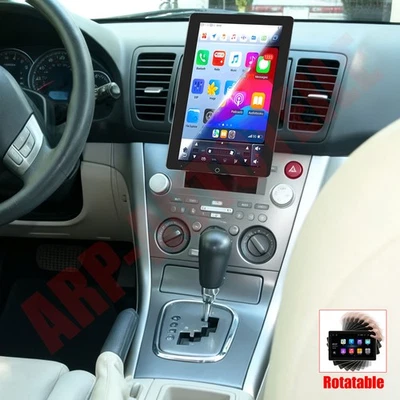 10.1'' Rotated Car Radio For Subaru Legacy 2005-2009 Android 14 GPS Carplay NAVI Foto 1 de 4