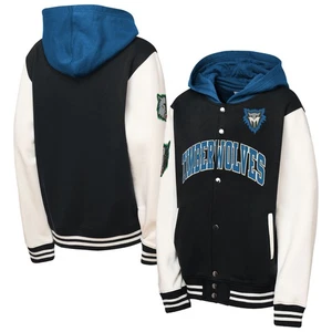 Jugend Mitchell & Ness schwarz Minnesota Timberwolves Hartholz Klassiker Courtside - Bild 1 von 3