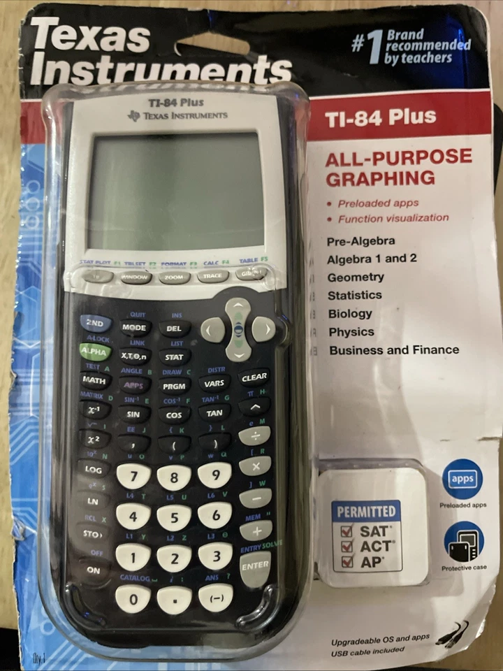 Texas Instruments TI-84 Plus Graphing Calculator - Image 1 of 2