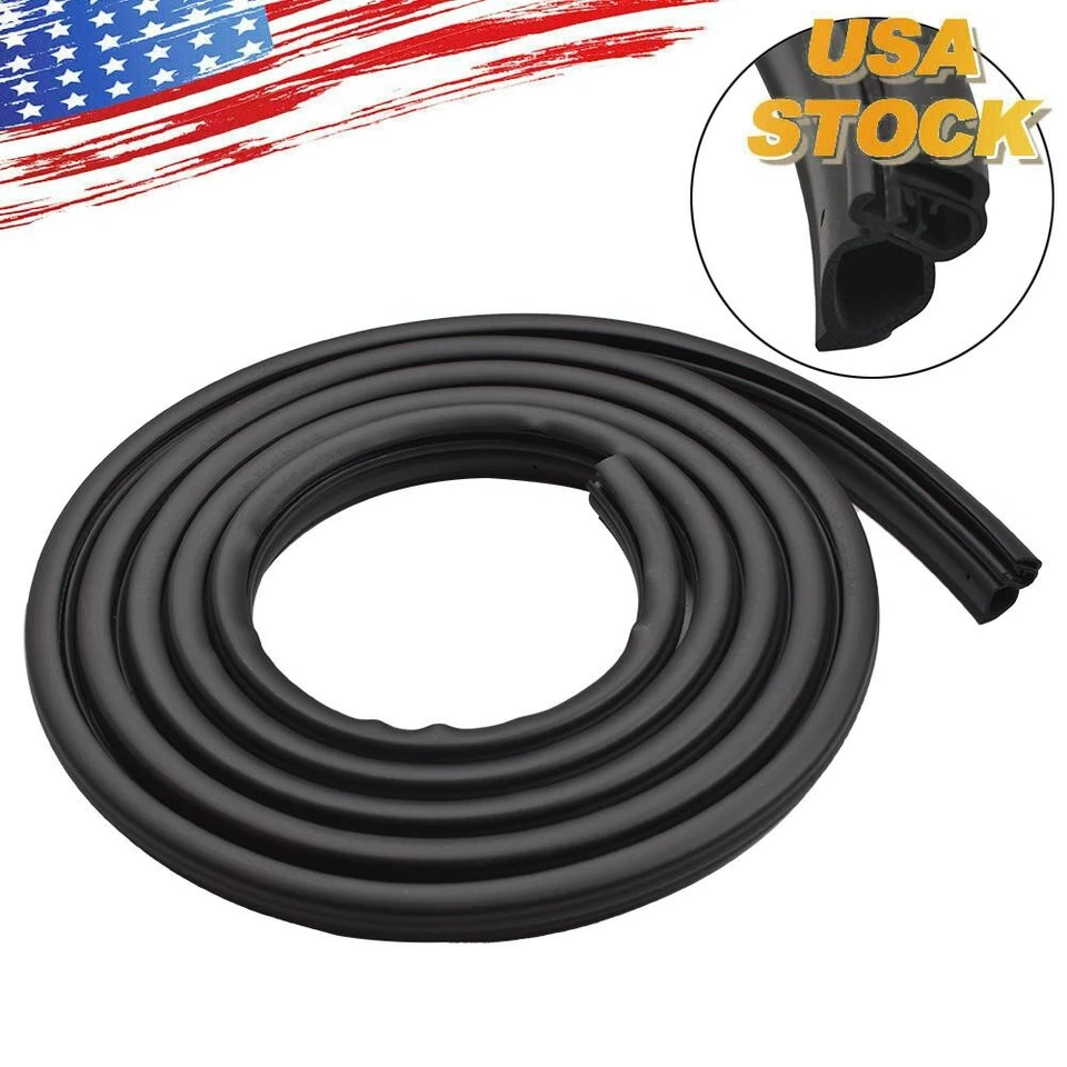 4.5M Front Door Weatherstrip Seal for 2007-2014 Chevy Silverado GMC Sierra 1500 - image 1 of 4