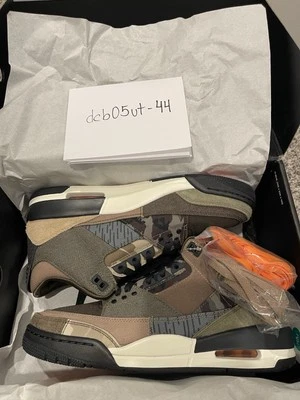 Air Jordan 3 Retro (Patchwork Camo) Size 9 - Image 1 of 4