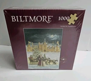 St Nicholas Visits Biltmore Weihnachten 1000 Teile Puzzle Teresa Pennington  - Bild 1 von 5