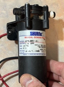 USED/FOR PARTS/FOR REPAIR-Shurflo-Manual Demand Pump-1 GPM-12 Volts-100-009-21 - Picture 1 of 9