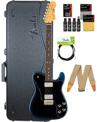 Fender American Professional II Telecaster Deluxe - Dark Night w/ Cleaning Kit - Image 1 of 4