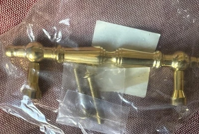 Lote de 12 tiradores de cajón Belwith vintage de latón macizo - manijas de puerta 4-1/8" 3" OCB Foto 1 de 4