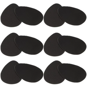 6 pares de protectores de suela autoadhesivos sin goma para zapatos de tacón alto - Imagen 1 de 11