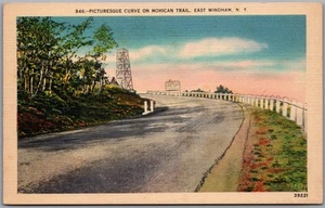 Postcard East Windham New York Picturesque Curve On Mohican Trail Greene County - Picture 1 of 2