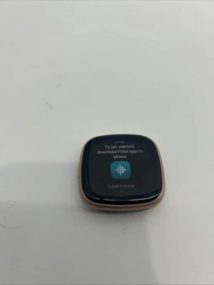 Fitbit Versa 4 Wristband Activity Tracker - Copper Rose - Used Fair - Imagem 1 de 4