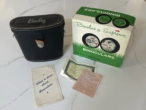 Vintage 1960's Binolux Supreme Binoculars No. 4022 JAPAN 7 x 35 CF GT - Picture 1 of 7