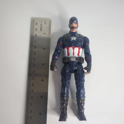 Figura de acción Hasbro Marvel Avengers Endgame Capitán América 2019 6" Foto 1 de 4