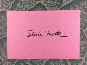 Gloria Mestre - Cinema Messicano - Foxhole al Cairo - Intervallo - Autografato 1983 - Foto 1 di 2