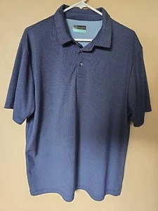 Camiseta polo de golf de manga corta para hombre talla grande azul PGA Tour - Imagen 1 de 7