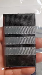 First official Pilot Epaulets 3 Bar Gray (NEW) - Picture 1 of 4