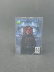 2024 Topps Star Wars Chrome Galaxy Art of Darth Maul Sith Arrival Refractor - Picture 1 of 2
