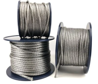 Graues Dyneema Seil 2 mm 3 mm 4 mm 5 mm 6 mm verschiedene Längen  - Bild 1 von 4