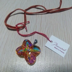 Baccarat pendant Hortensia Silver 925 Irise rainbow F/S from Japan - Picture 1 of 14
