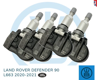 LAND ROVER DEFENDER 90 L663 TPMS tyre pressure valve sensor genuine 2020-2021 - Image 1 of 4