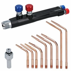 Type 5 Welding Torch & Tips Sheet Metal Oxy Acetylene Gas 0.9 - 8.2mm Brazing - Picture 1 of 4