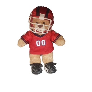 Build A Bear Accesorios de Fútbol Casco Jersey Botines Azul Rojo SIN OSO 4 piezas - Imagen 1 de 10