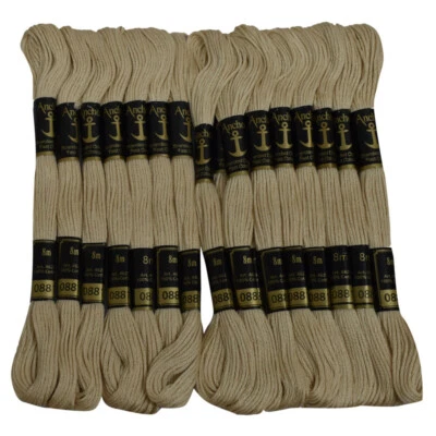 Anchor Cotton  Threads Stranded Floss Cross Stitch Hand Embroidery, 25 Skiens - Image 1 of 4