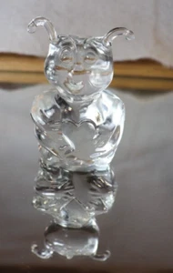 FENTON CLEAR GLASS LUV BUG NO 5149CY 1985 PART OF SPOTLIGHT COLLECTION - Picture 1 of 7