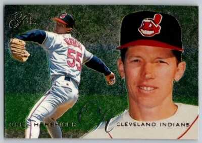 1995 FLAIR OREL HERSHISER CLEVELAND INDIANS #250 - Image 1 of 2