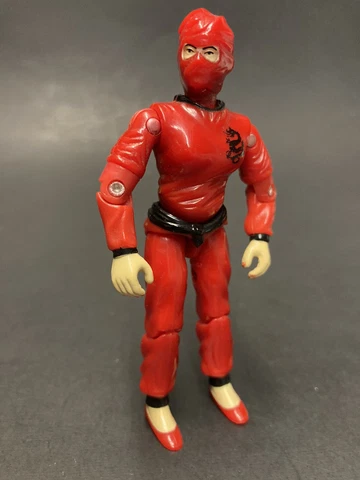 Vintage 1988 Hasbro GI Joe Jinx ~ Ninja Fighter/ Intelligence ARAH Action Figure Cover