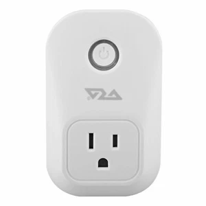 Ora WiFi Smart Socket Outlet US Plug, Turn ON/OFF Electronics - White - Picture 1 of 6