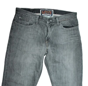 LEVI'S ® 527 JEANS HERREN LOW BOOT CUT FIT EHER 34/32 LEVIS GRAU W34 L32 - Bild 1 von 6