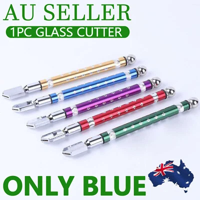Glazer Glass Cutter Knife Blue Cutting 2-19mm Thickness Oil Feed Glazing New AU  - image 1 of 3