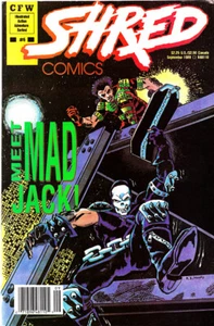 Shred Comics No6 - Skateboard - Vintage - Picture 1 of 1