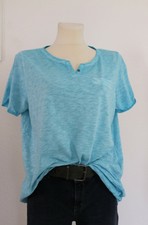 Cecil tendiges Stretch Shirt Gr.XXL 46 48 Kurzarm Wash Out Look w.NEU