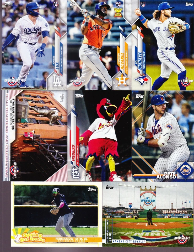 2020 Topps Opening Day Baseball Master (284) Base 1-200 + 5 Insert Sets Lux ++++ - Image 1 of 1