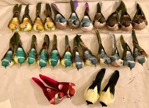 Juego de 27 adornos navideños con clip para pájaros - Imagen 1 de 12