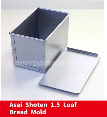 Asai Shoten 1.5 Loaf of Ideal Loaf Bread AT-PB-200 Bread mold Made in Japan New