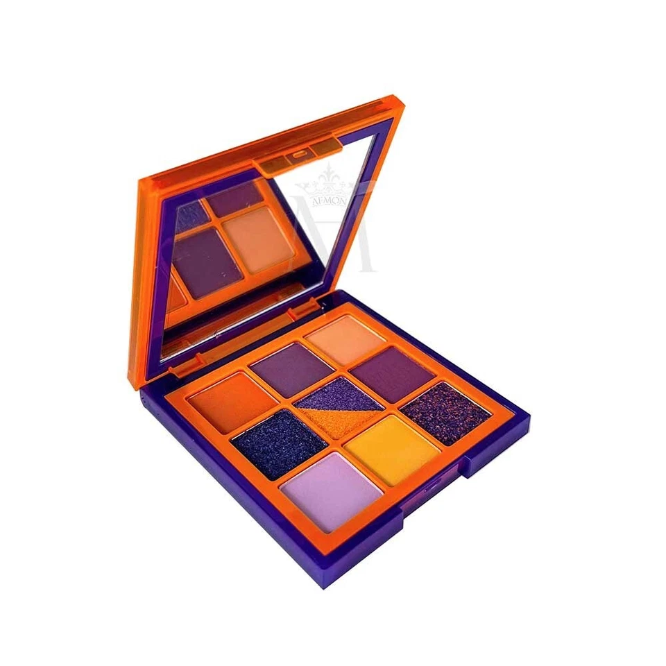 HUDA BEAUTY Color Block Obsessions Palette Purple & Orange ORIGINAL - Image 1 of 4