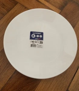 50 Stück Set Teller Dessertteller Luminarc Kuchenteller Zelie 18cm weiß NEU - Bild 1 von 6