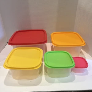 Starplast Food Storage Set - 5 Containers & 5 Lids - Picture 1 of 9