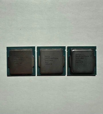 Lote de 3 procesadores Intel Core i3-4160 SR1PK 3,60 GHz Foto 1 de 2