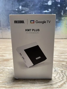Android TV Box 11.0, Mecool KM7 Plus Smart TV Box 4K HDR 2GB 16GB Support 2.4G/5 - Bild 1 von 6