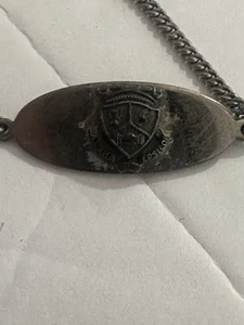 Raro Bracciale Vintage Alpha Epsilon Argento Sterling ID 6,5" - Foto 1 di 6