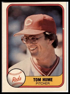 1981 Fleer #211 Tom Hume - Image 1 of 2