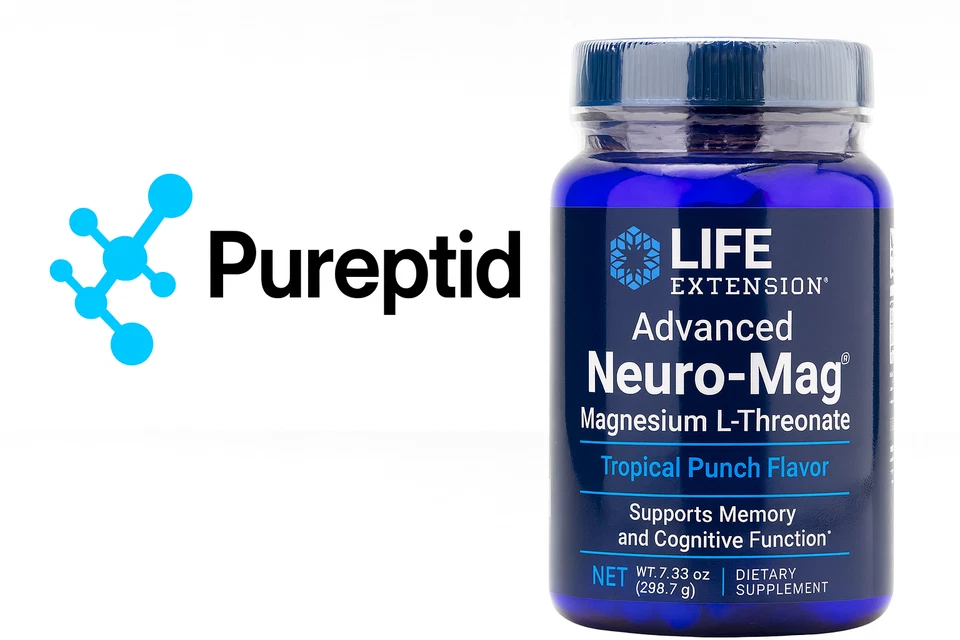 Neuro-Mag Magnesio L-Treonato Polvo Tropical Punch Life Extension Foto 1 de 1