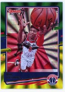 2020-21 Donruss Holo laser verde e giallo #198 Rui Hachimura - Foto 1 di 2