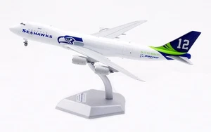 1:400 HX Model Boeing B747-8F N841BA 'House Color' Diecast Aircraft Model Jet - Picture 1 of 15
