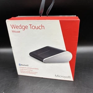 Mouse Microsoft Wedge Touch Bluetooth Compatto Wireless Nuovo Sigillato 1498 - Foto 1 di 8